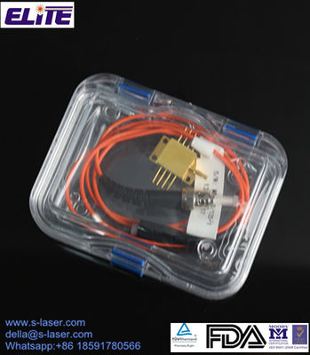 FDA Certified 635nm 1W High Power Butterfly Fiber Laser Module with 50um-400um Core Fiber for Industry