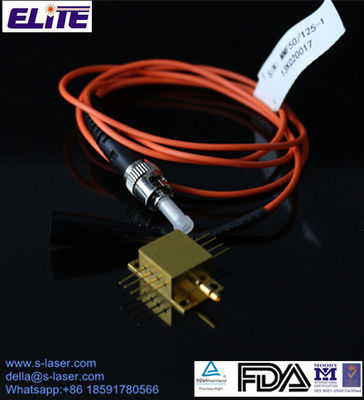 FDA Certified 650nm 1W High Power Butterfly Fiber Laser Module with 50um-400um Core Fiber for Industry