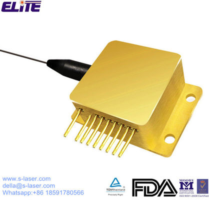 FDA Certified 650nm 600mw High Power Butterfly Fiber Laser Module with 50um-400um Core Fiber for Industry