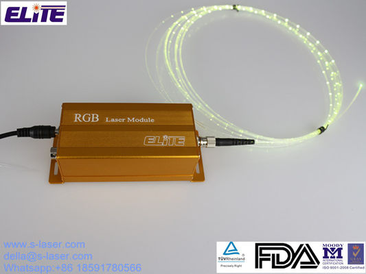 FDA Certify 210mw RGB Fiber laser Module FC Connector, Solution for Bendable Laser Fiber