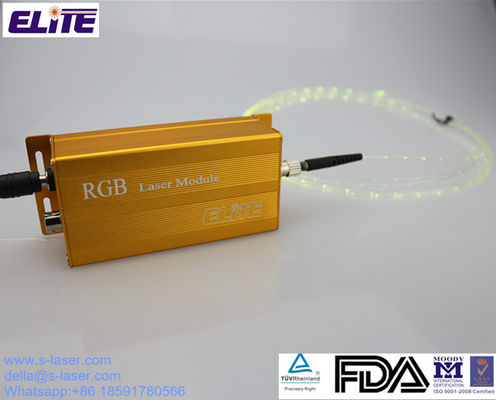 FDA Certify 210mw RGB Fiber laser Module FC Connector, Solution for Bendable Laser Fiber