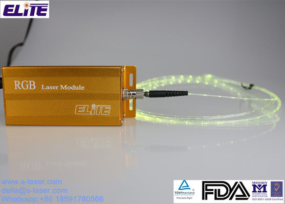 FDA Certify 210mw RGB Fiber laser Module FC Connector, Solution for Bendable Laser Fiber