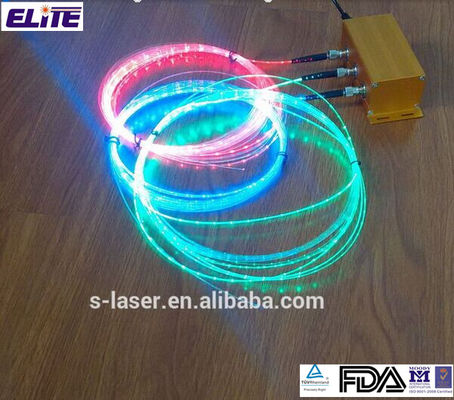 FDA Certify 200mw RGB Fiber laser Module ST Connector, Solution for Bendable Laser Fib