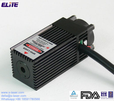 Customized FDA Certify 532nm 500mw DPSS Green Laser Module with TEC Cooler&amp;TTL Modulation