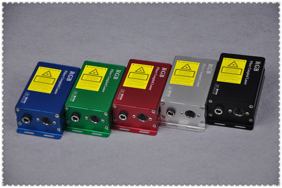 Elite 250mw RGB Fiber Coupled Laser Module for Corning Light Diffusing Fiber ST Connector