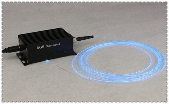 Elite 250mw RGB Fiber Coupled Laser Module for Corning Light Diffusing Fiber ST Connector