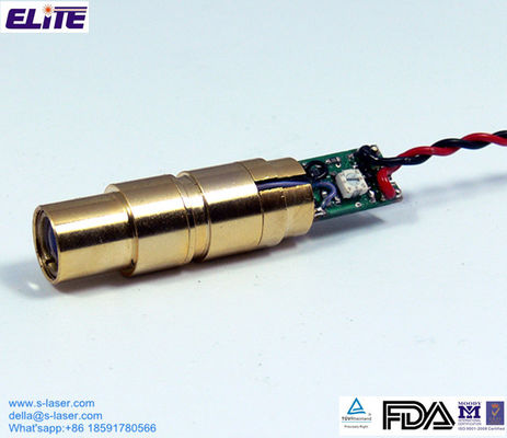 EL52D20IG9 525nm 5mW Green Dot Laser Diode Module CW Mode with APC
