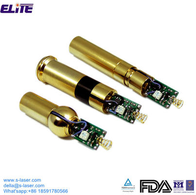 EL52D20IG9 525nm 5mW Green Dot Laser Diode Module CW Mode with APC