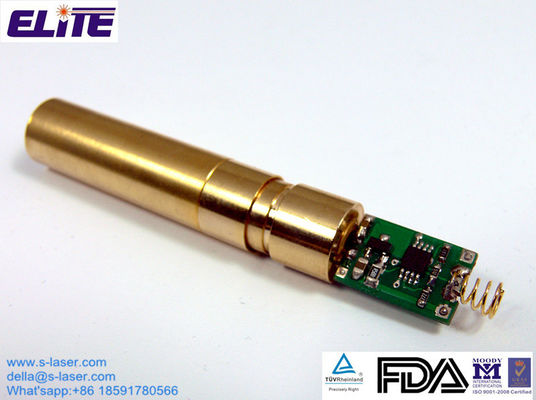 EL52D50IG12 525nm 30mW Green Dot Laser Diode Module CW Mode with APC