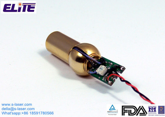 VB520D10VG1 520nm 5mW Green Dot Laser Diode Module 3-5V DC CW Mode with APC