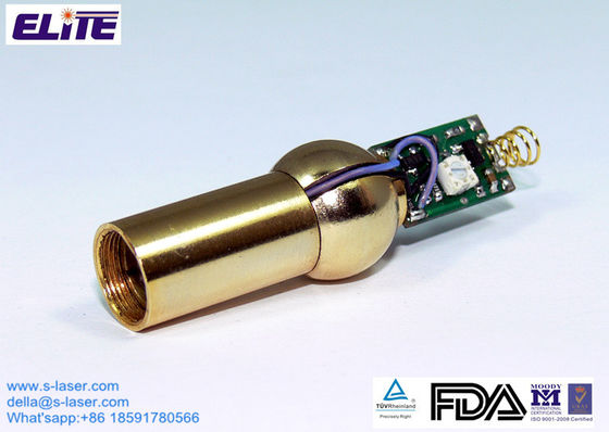 VB520D20VG1 520nm 10mW Green Dot Laser Diode Module 3-5V DC CW Mode with APC