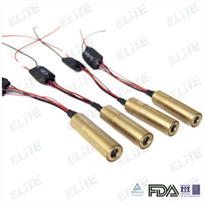 MN650-05FC 650nm 3mW 3-5VDC Red Dot Mini Laser Diode Module, Beam Size 8*16mm at 20m