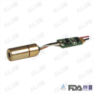MN650-05FC 650nm 3mW 3-5VDC Red Dot Mini Laser Diode Module, Beam Size 8*16mm at 20m