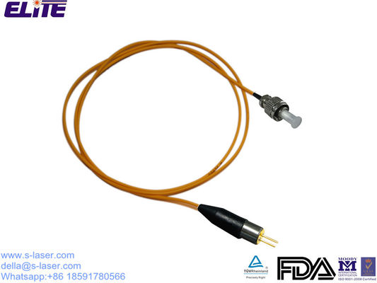 FDA Certified 635nm 1mw-300mw Low Power Coaxial Fiber Laser Module with 4um-200um Core Fiber and FC/ST/SMA Connector