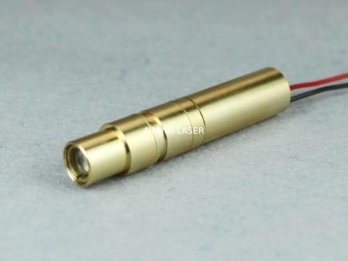 Laser Line Module Powell Lens 520nm 30mW Power Uniform Intensity Distribution