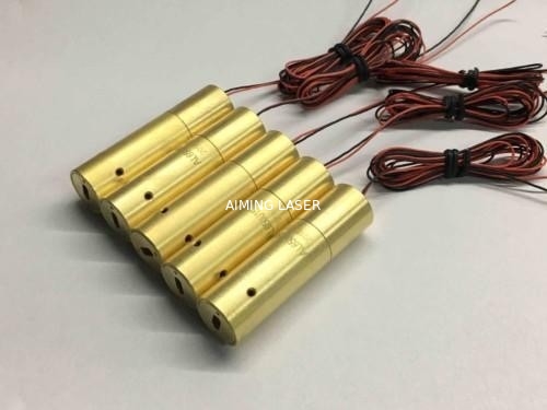 Powell Lens Zemax 650nm 50mw Uniform Line Laser Module for Industrial Machine Vision System