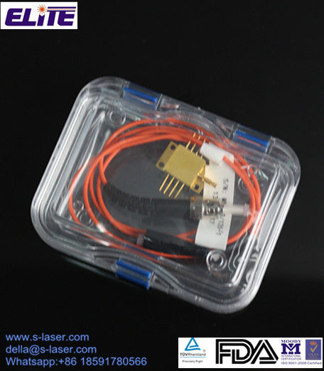 FDA Certified 635nm 1W High Power Butterfly Fiber Laser Module with 50um-400um Core Fiber for Industry