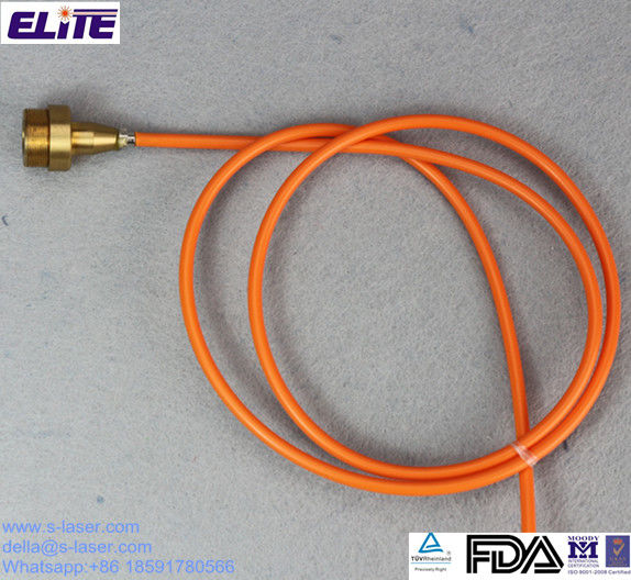 FDA Certified 520nm 1mw-300mw Low Power Coaxial Fiber Laser Module with 4um-200um Core Fiber and FC/ST/SMA Connector