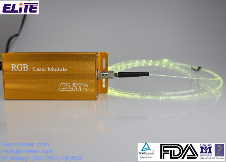 FDA Certify 210mw RGB Fiber laser Module FC Connector, Solution for Bendable Laser Fiber