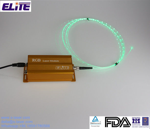 FDA Certify 300mw RGB Fiber laser Module FC Connector, Solution for Bendable Laser Fiber