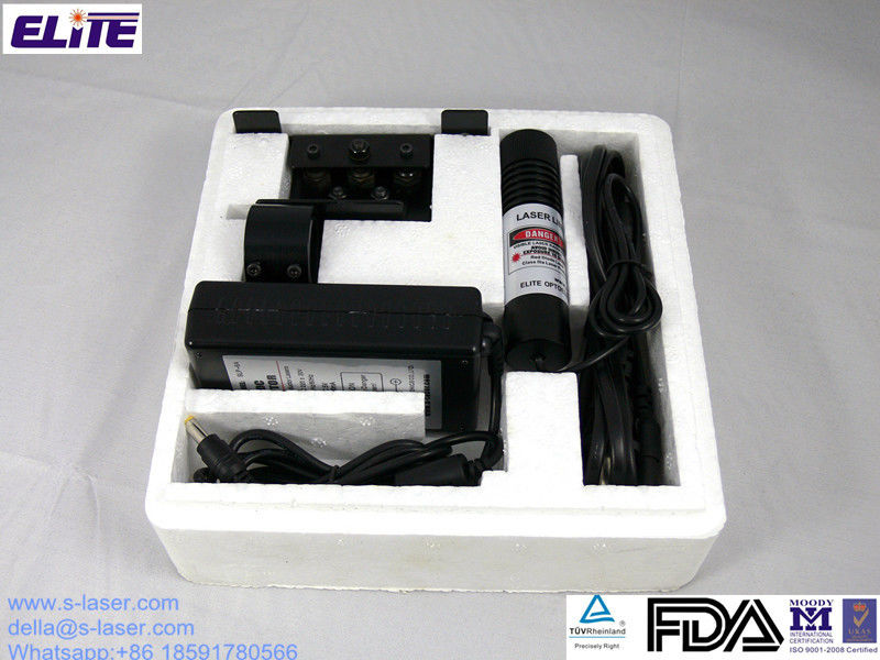 FDA 635nm 18mw 90-250VAC Laser Line Projector for Stone/Metal/Woodworking, Cloth Cutting