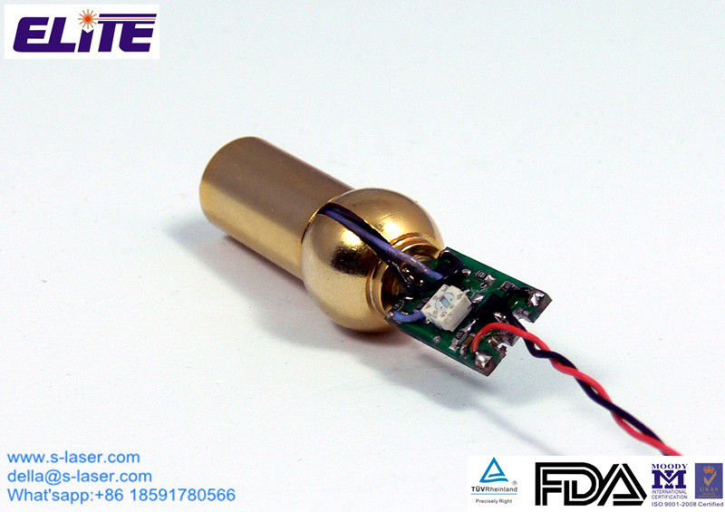 VB520D10VG2 520nm 7mW Green Dot Laser Diode Module 3-5V DC CW Mode with APC