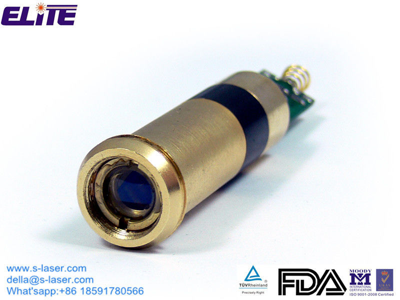 VB520D40VG2 520nm 28mW 3-5VDC Green Dot Laser Module with APC, Beam Size 6*12mm at 20m