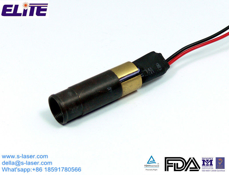 VB520D60VG2 520nm 40mW 3-5VDC Green Dot Laser Module with APC, Beam Size 6*12mm at 20m